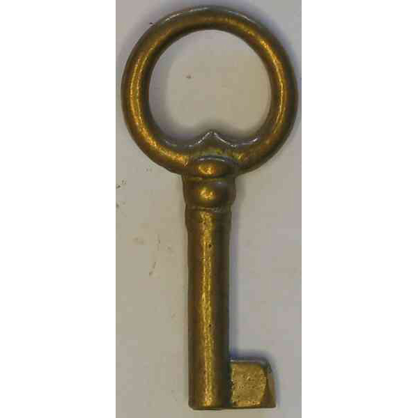 Schlüssel alter, altem Musterschlüssel nachgegossen, Eisen blank, alte  Schlüssel antike