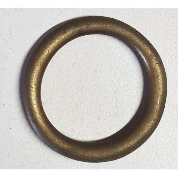 Möbelring, 43mm, Messing patiniert, Innendurchmesser 31 mm, nur 1 x verfügbar